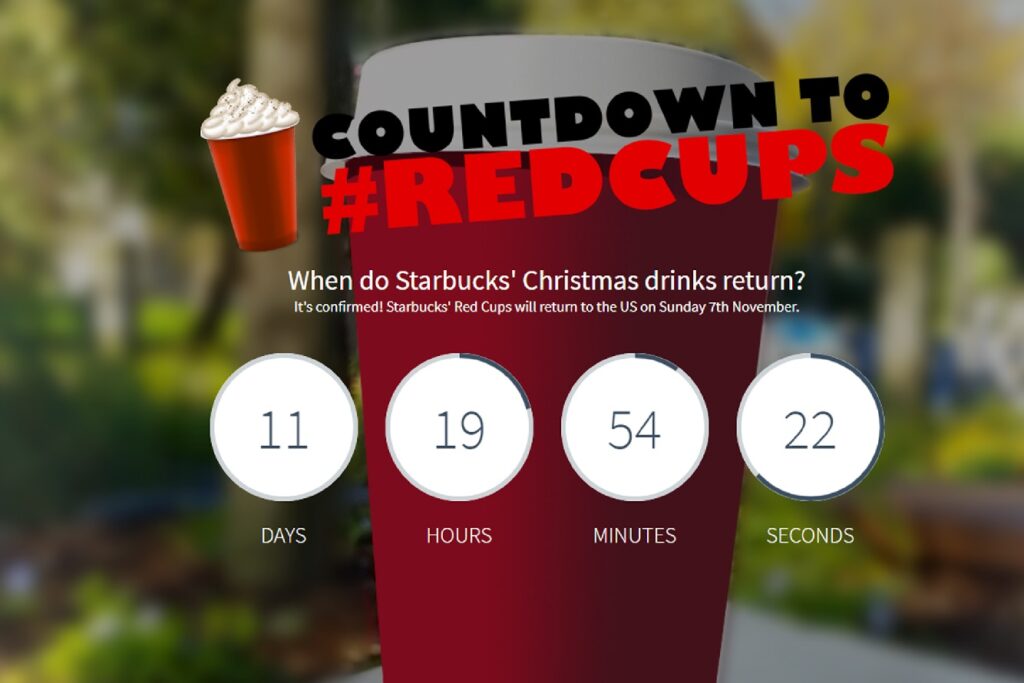 Starbucks holiday marketing campaign