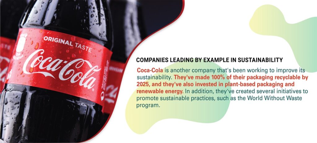 environmental sustainability at Coca Cola
