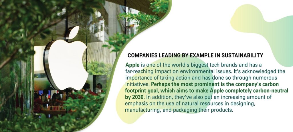 world most sustainable company Apple